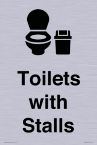 Toilets: Stalls with Sanitary Bin